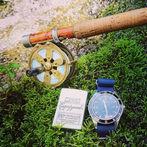 time+ Ballistic Nylon Military Watch Strap Navy on CORGEUT - time+