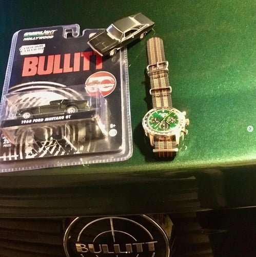 time+ Ballistic Nylon Military Watch Strap Vintage Bond on BREITLING Top Time - time+