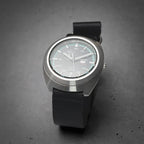 time+ 3 - ring Seat Belt Nylon Military Watch Strap Black - Matte Black