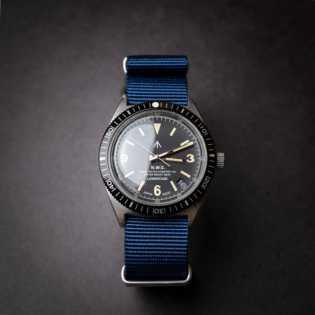 time+ Ballistic Nylon Military Watch Strap Navy