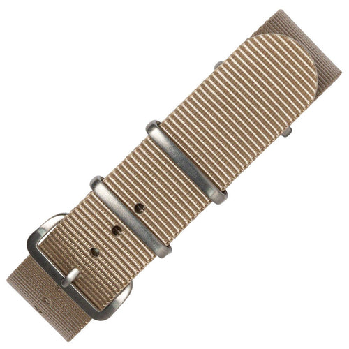 time+ Ballistic Nylon Military Watch Strap Beige