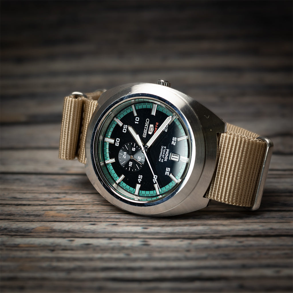 time+ Ballistic Nylon Military Watch Strap Beige