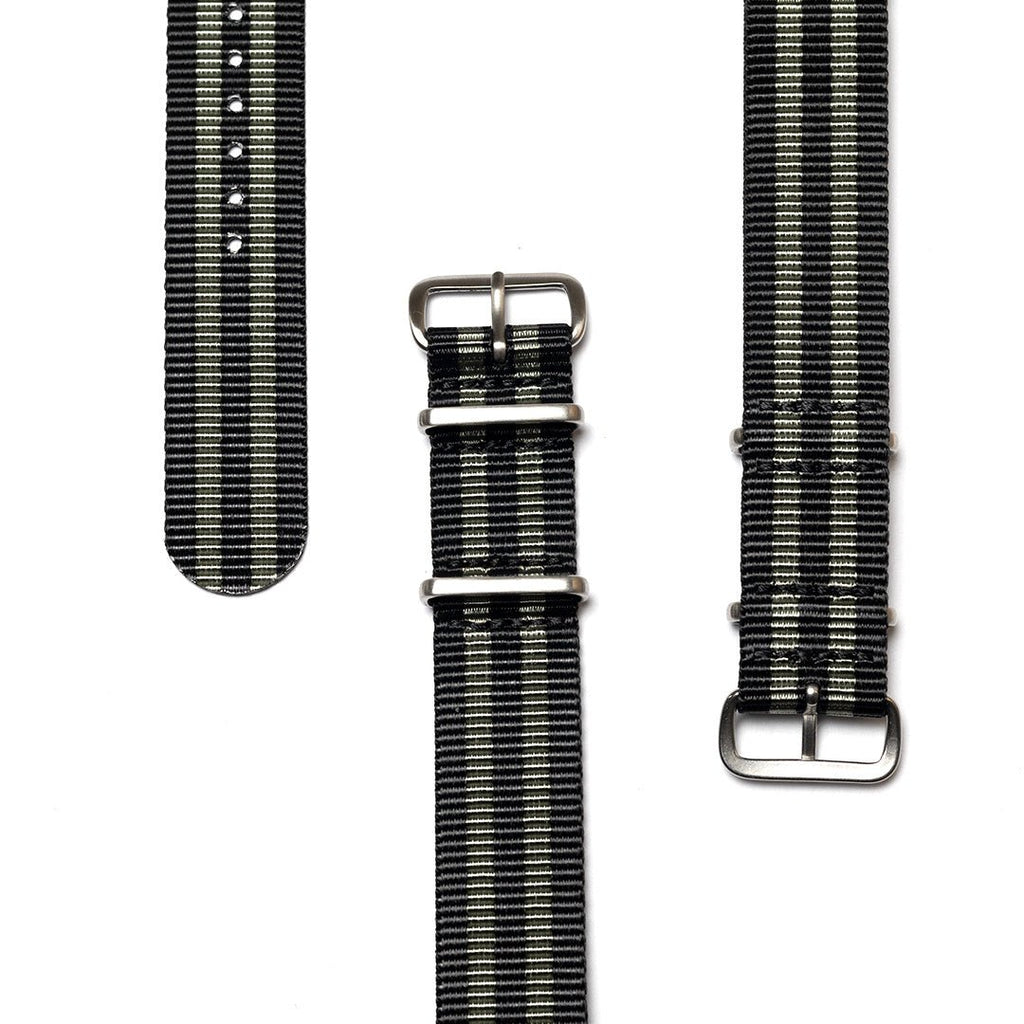 time+ Ballistic Nylon Military Watch Strap Bond - Brushed