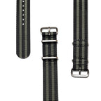 time+ Ballistic Nylon Military Watch Strap Bond - Brushed