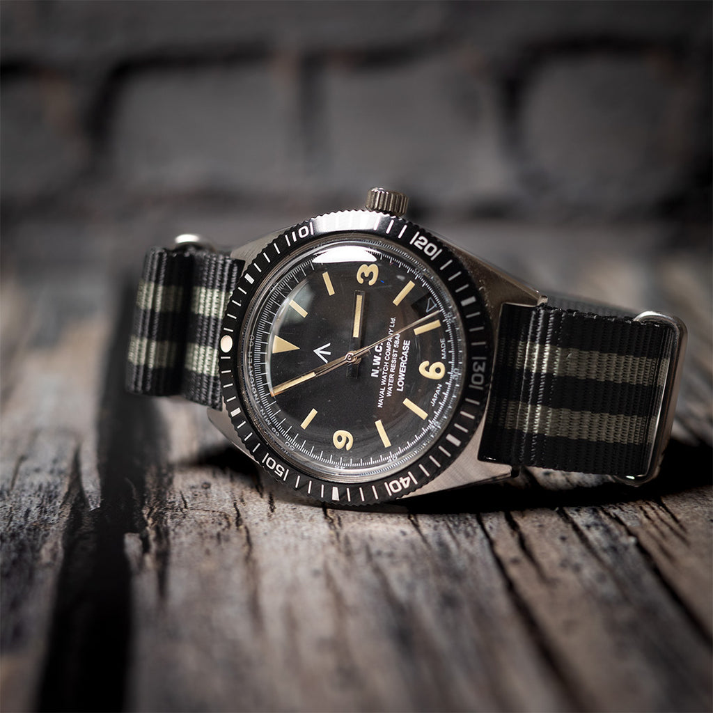 time+ Ballistic Nylon Military Watch Strap Bond - Brushed