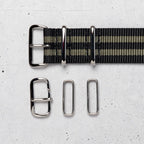 time+ Ballistic Nylon Military Watch Strap Bond - Polished