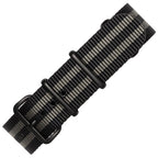time+ Ballistic Nylon Military Watch Strap Bond - Matte Black
