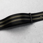 time+ Ballistic Nylon Military Watch Strap Bond - Matte Black