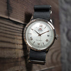 time+ Ballistic Nylon Military Watch Strap Dark Grey - Polished