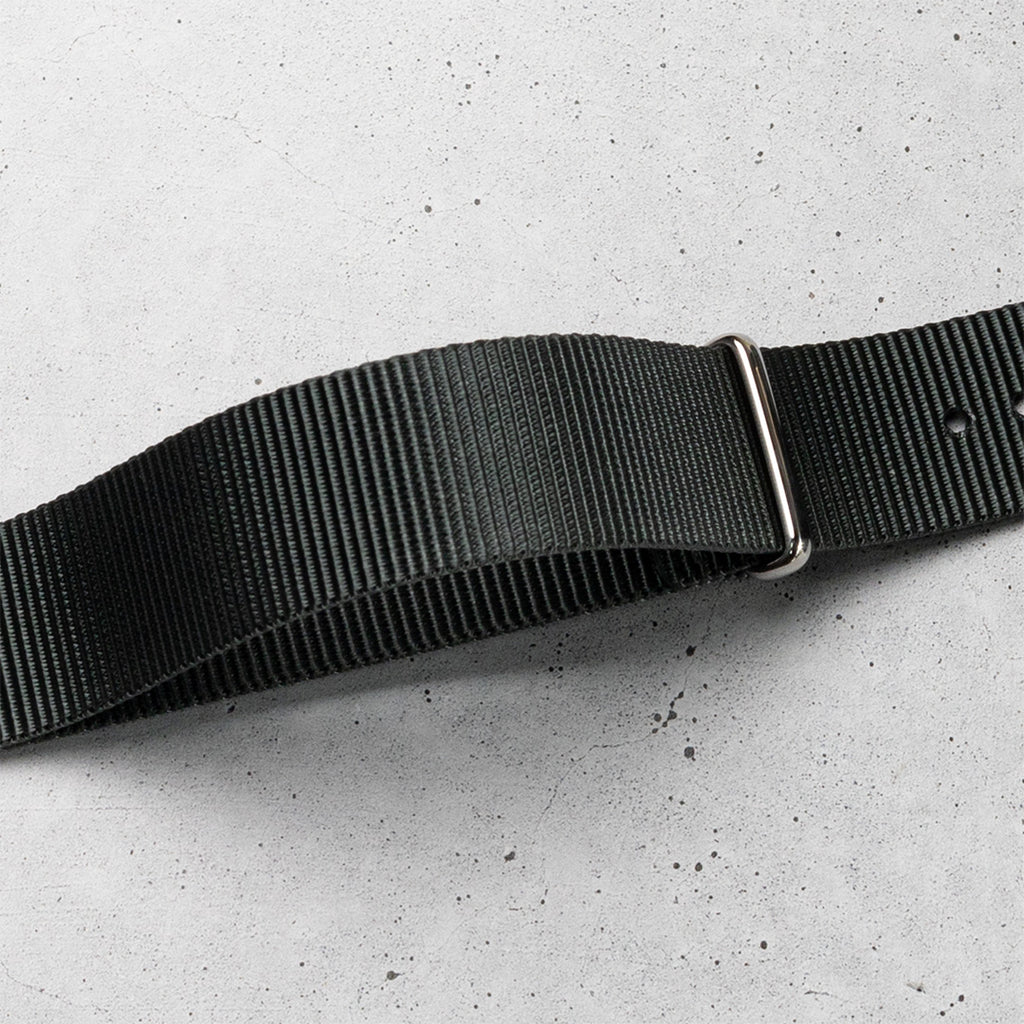 time+ バリスティックナイロン ミリタリーストラップ 腕時計ベルト ダークグレー - Polished