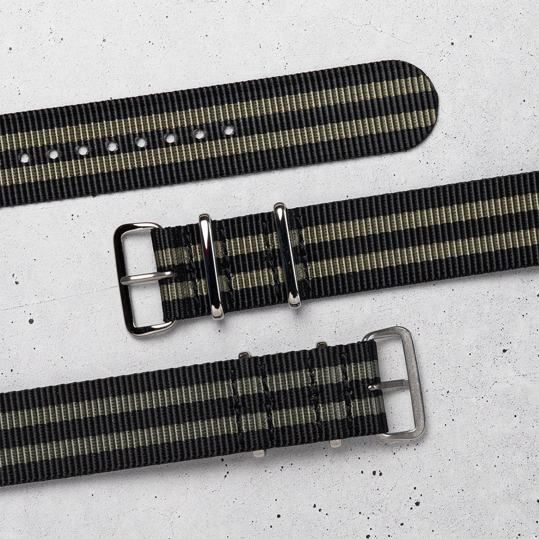 time+ Ballistic Nylon Military Watch Strap Bond - Polished