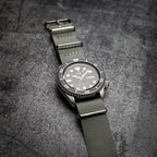 time+ Ballistic Nylon Military Watch Strap Light Grey
