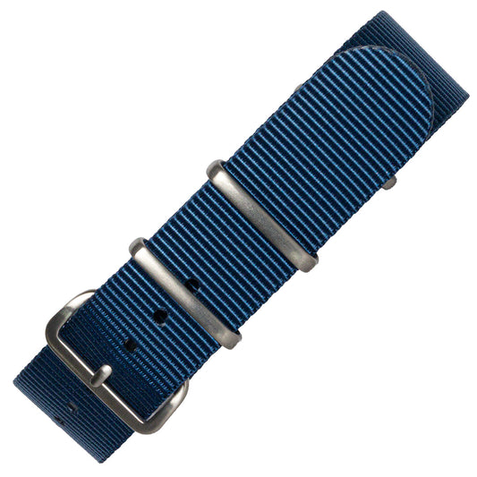 time+ Ballistic Nylon Military Watch Strap Navy
