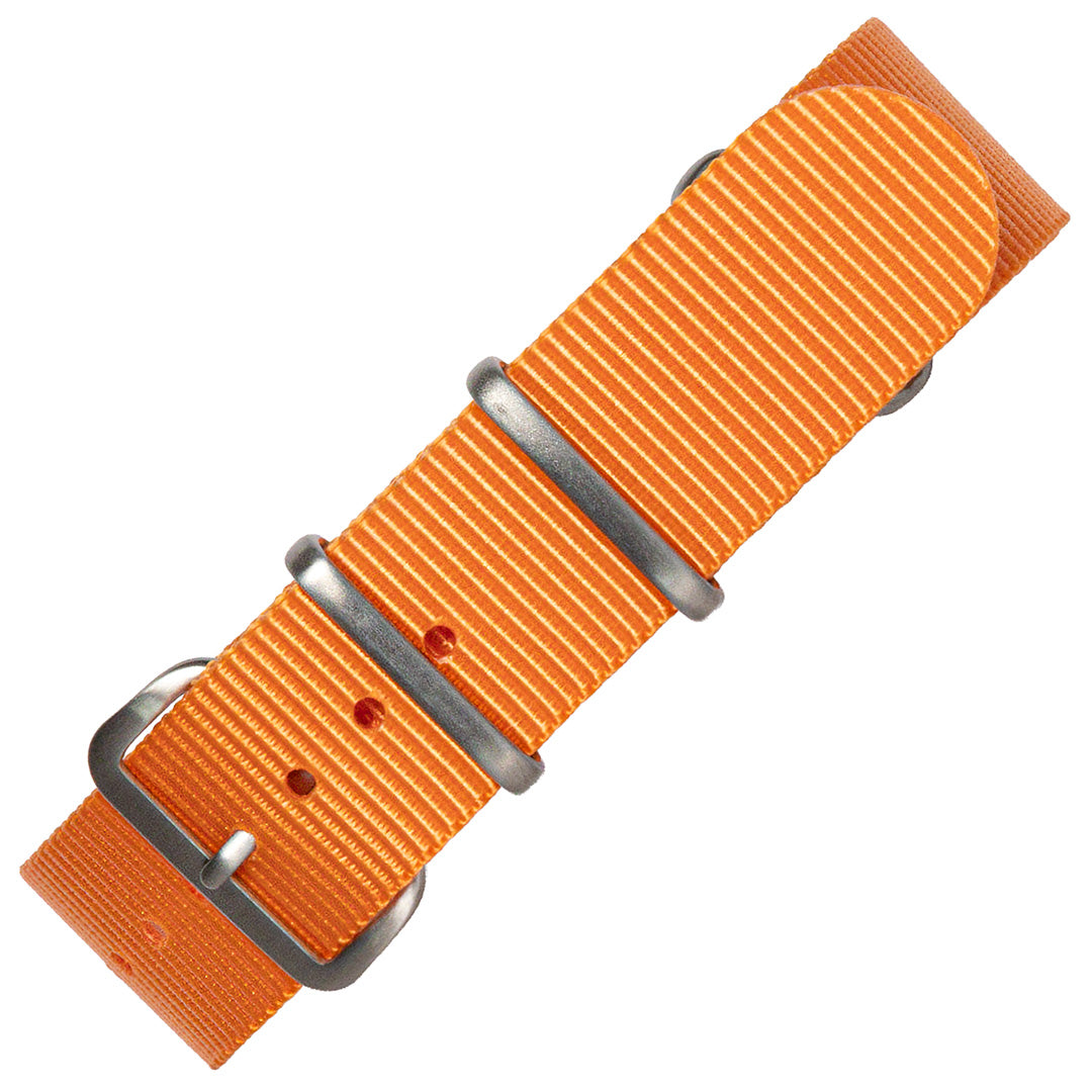 time+ Ballistic Nylon Military Watch Strap Orange