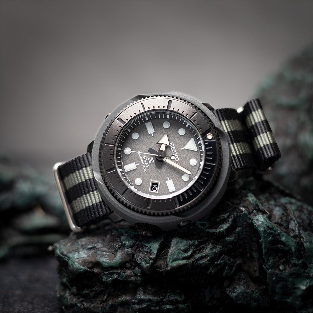 time+ Ballistic Nylon Military Watch Strap Bond - Brushed