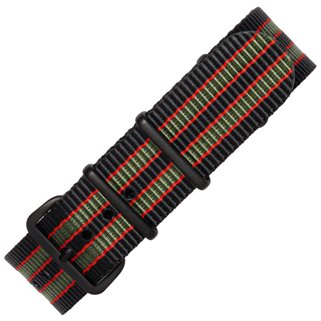 time+ Ballistic Nylon Military Watch Strap Vintage Bond