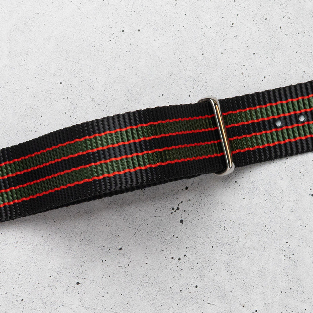 time+ Ballistic Nylon Military Watch Strap Vintage Bond - Polished