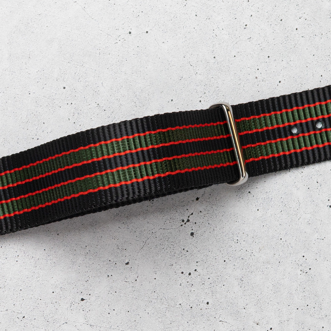 time+ Ballistic Nylon Military Watch Strap Vintage Bond - Polished