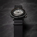 time+ Ballistic Nylon Military Watch Strap Black - Matte Black
