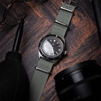 time+ Ballistic Nylon Military Watch Strap Light Grey