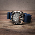 time+ Ballistic Nylon Military Watch Strap Navy