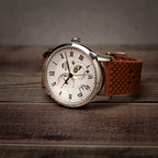 time+ FKM Rubber Tropical Quick Release Watch Strap Brown