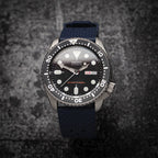 time+ FKM Rubber Tropical Quick Release Watch Strap Navy