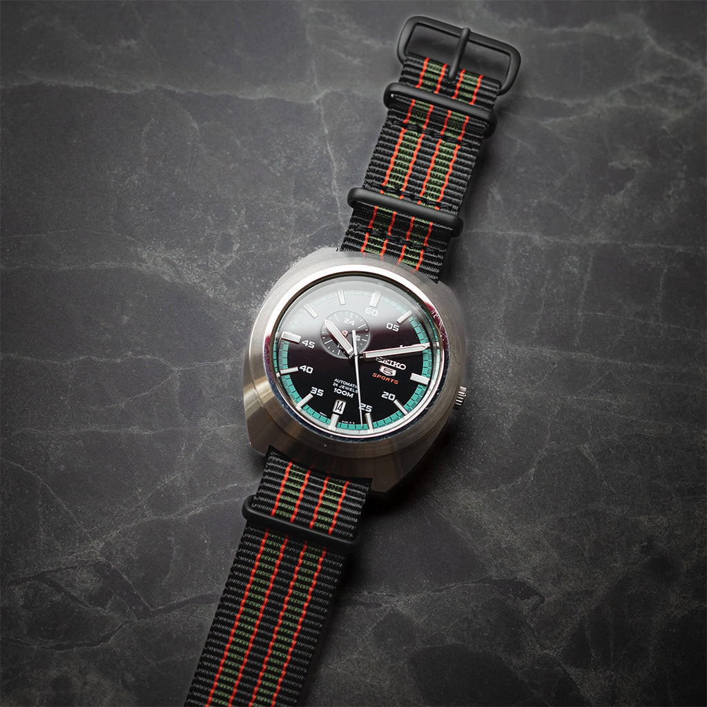 time+ Ballistic Nylon Military Watch Strap Vintage Bond