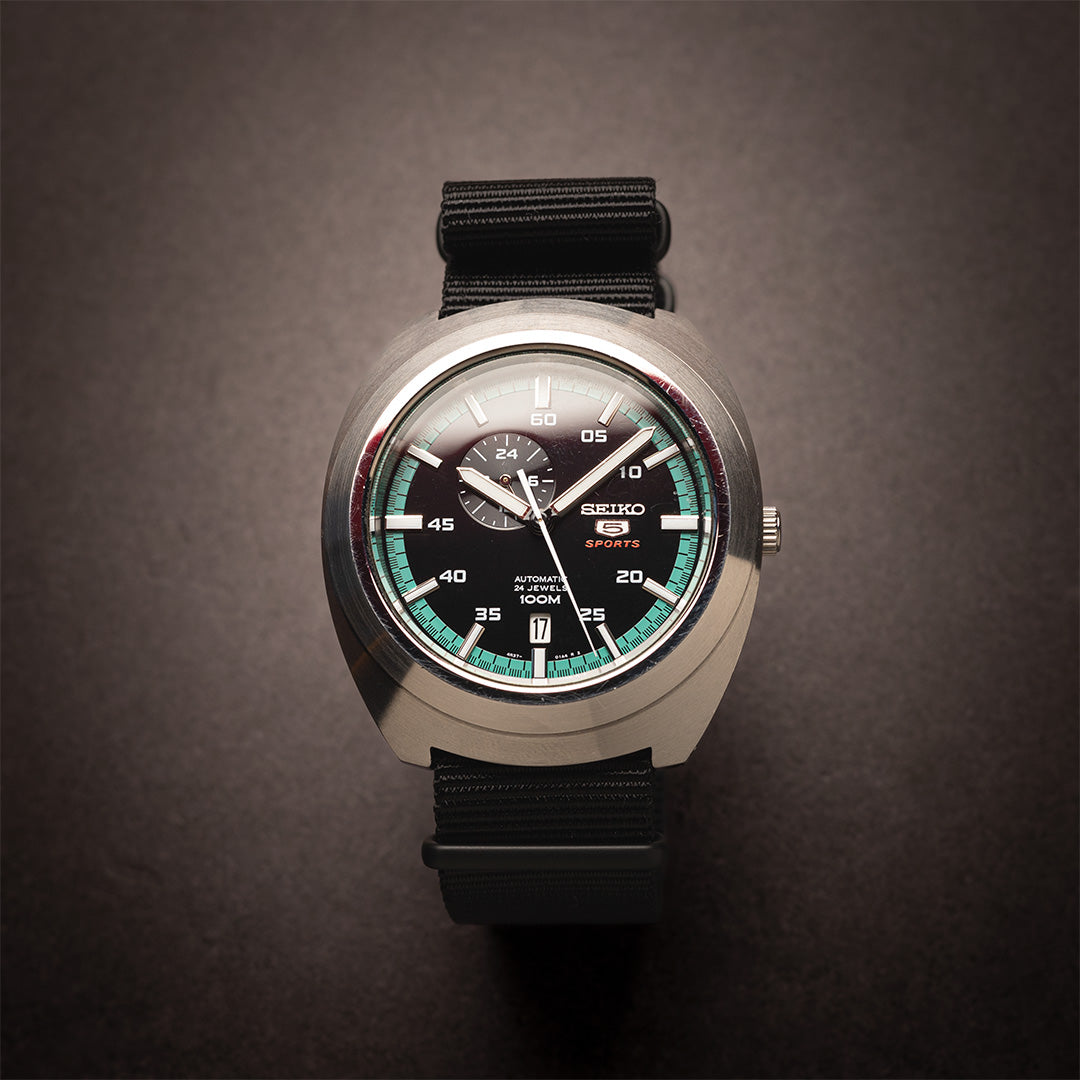 time+ バリスティックナイロン ミリタリーストラップ 時計ベルト ブラック