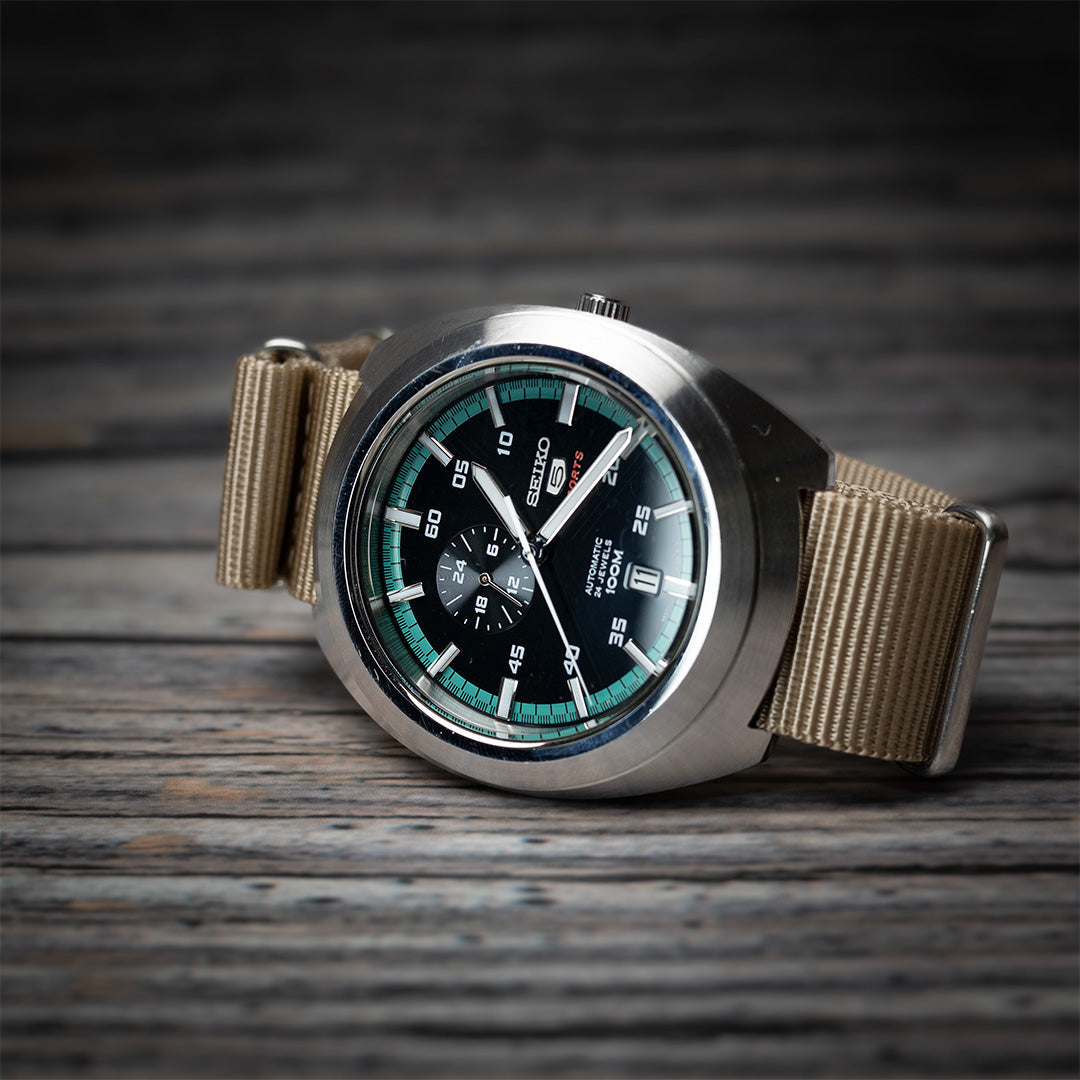 time+ バリスティックナイロン ミリタリーストラップ 時計ベルト ベージュ