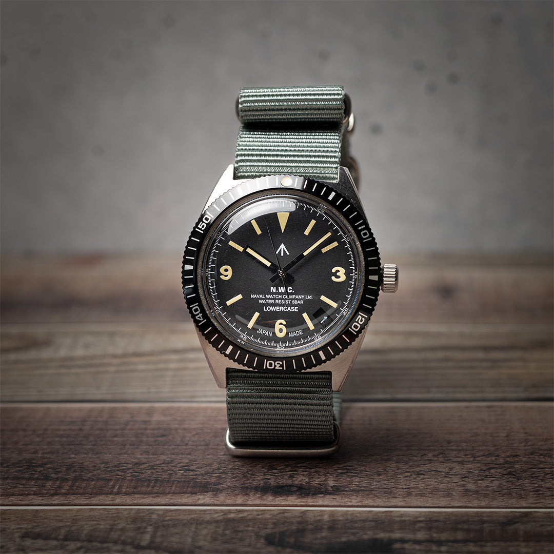 time+ Ballistic Nylon Military Watch Strap Light Grey