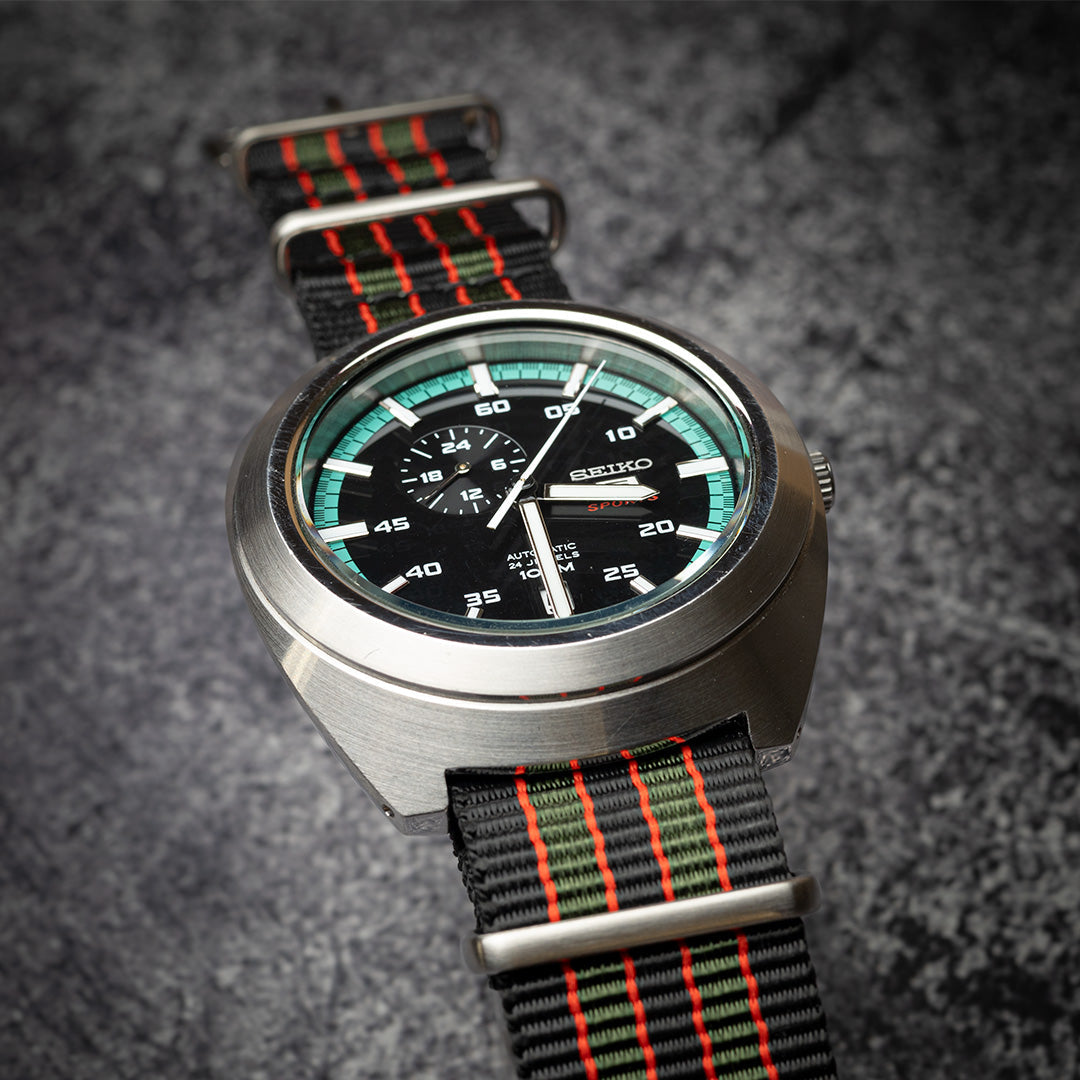 time+ Ballistic Nylon Military Watch Strap Vintage Bond