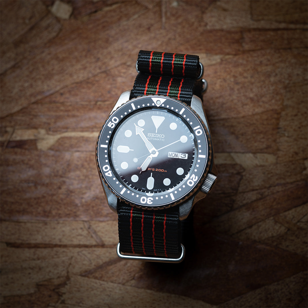 time+ Ballistic Nylon Military Watch Strap Vintage Bond