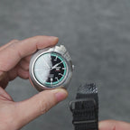 Install time+ Perlon Military Watch Strap Black - Matte Black