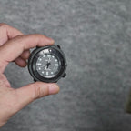 Install Ballistic Nylon Military Watch Strap Olive- Matte Black