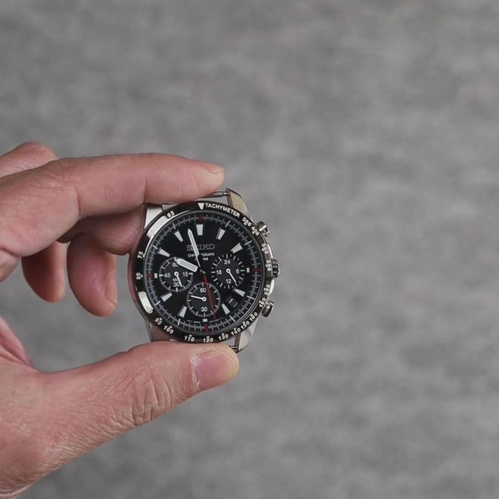 time+ バリスティックナイロン ミリタリーストラップ 腕時計ベルト ブラック - Matte Black