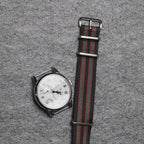 Install time+ Ballistic Nylon Military Watch Strap Vintage Bond