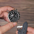 time+ Sailcloth Quick Release Watch Strap / Navy & Navy
