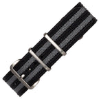 time+ Ribbed Nylon Military Watch Strap James Bond
