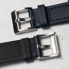time+ Sailcloth Quick Release Watch Strap / Navy & Navy、Buckle