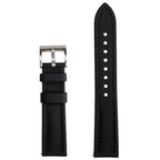Sailcloth Quick Release Watch Strap Black & Black Front